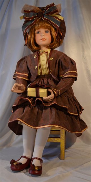 Мои четыре повода для улыбки... Часть коллекции кукол