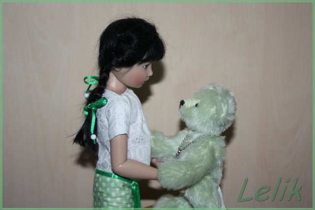 Фисташковое мороженное, или новый наряд для Саффи от Helen Kish (фото 10)