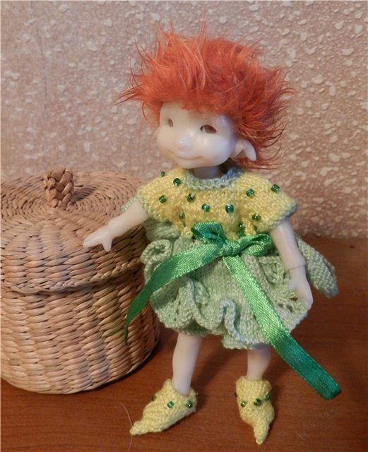 Новогодние сюрпризы. К Анж приехала сестренка! Кукла Kaye Wiggs (фото 5)