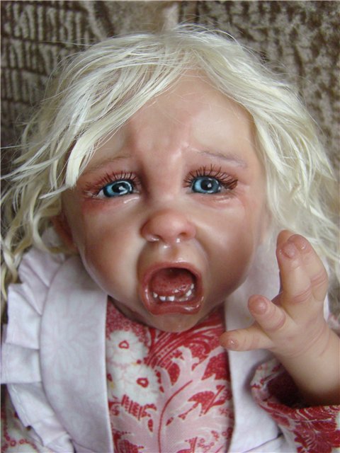 Маленькие плаксы. Авторские куклы Кондрашовой Ирины