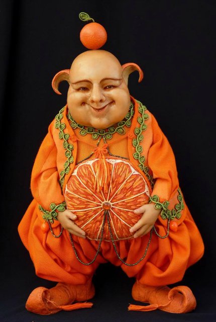 Нет мастерства без волшебства. Авторские куклы Елены Куниной