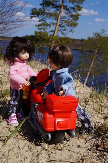 А у нас случилась... ЛЮБОФ... Куклы БЖД (фото 8)