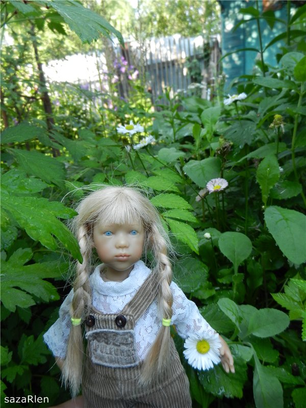 Цветочное настроение... Himmelschlusselchen от Annette Himstedt (фото 9)