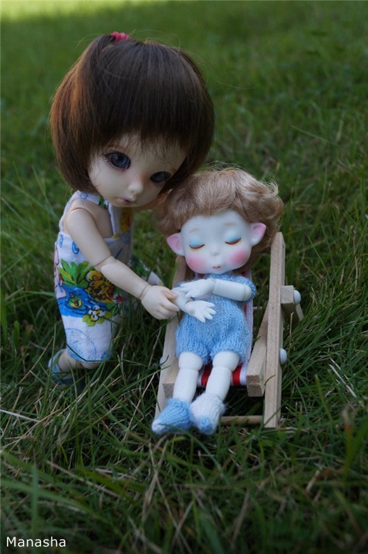 Майка - старшая сестра. Куклы БЖД (фото 10)