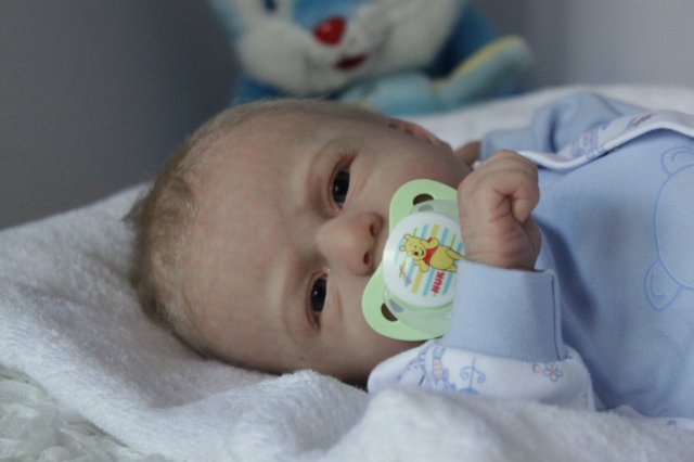 Белокурый ангел Саввушка! Куколка реборн Виктории Вишни