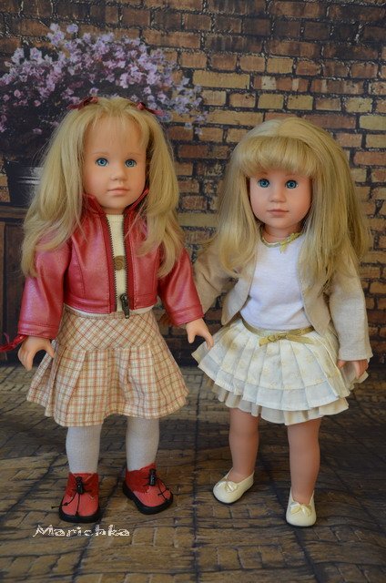 Двое из ларца одинаковы с лица. Куклы Darlene и Marie Gotz (фото 9)