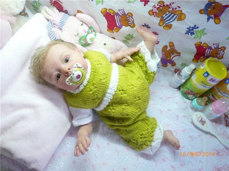 Моя нежная девочка Сонечка. Кукла реборн Светланы Преображенской