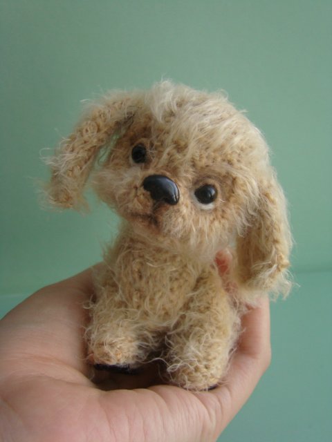 Щен. Авторская игрушка Ольги Чернухо