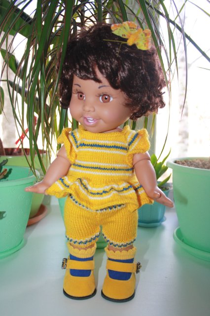 Яркие весенние полосочки для Galoob baby face (фото 3)