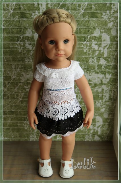 Летние кофточки для Gotz — Одежда и обувь для кукол своими руками: фото (фото 10)