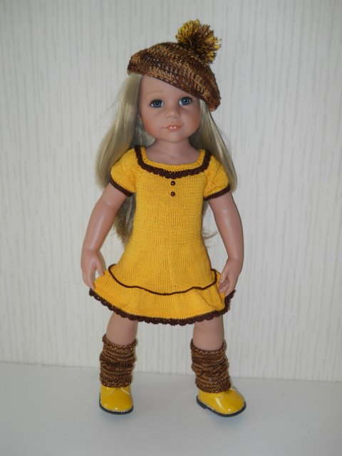 Вязание для кукол Gotz — Одежда и обувь для кукол своими руками: фото (фото 8)