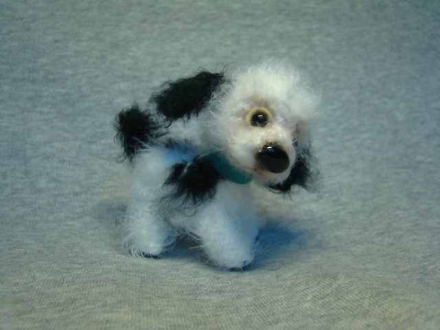 Пёса моя песа, лапа моя лапа.. Авторская игрушка валянием Ольги Чернухо (фото 2)