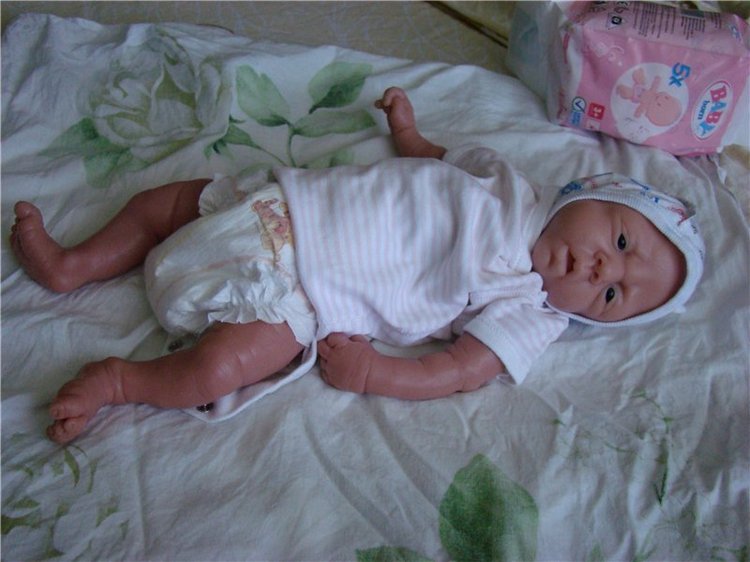 Силиконовая малышка - Процесс работы от Кондрашовой Ирины