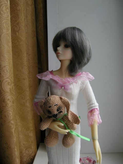 Головка для гибрида — Гибридизация кукол BJD (БЖД): пересадка головы (фото 5)