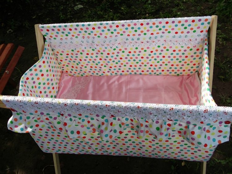 Люлечка для куклы реборн своими руками (фото 2)