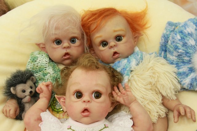 ОфЕльки - кукляши реборн от Элины Кудрявцевой