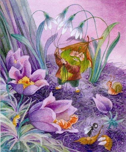 Художник Ольга Ионайтис и ее волшебные иллюстрации