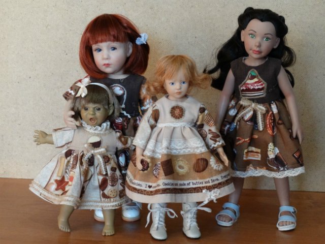 Девочки - конфетки — Одежда и обувь для кукол своими руками: фото