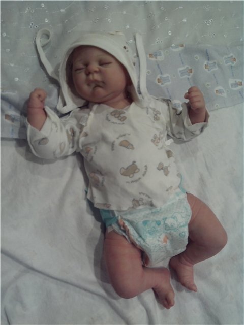 Маленький малыш реборн Андрейка, молд Жульен (фото 2)