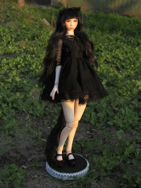 Милая шарнирная кукла Кэт