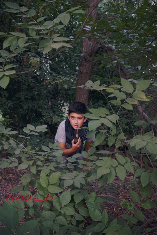 Кукла и ее девочка...Little red riding hood. Часть вторая (лесная) (фото 2)