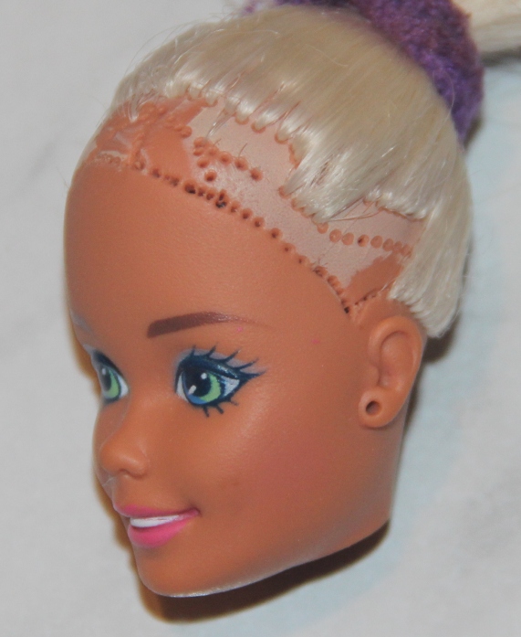 Простушка и розовый куст — Реставрация и преображение кукол: ремонт (фото 6)