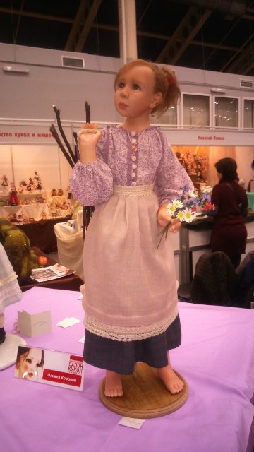 Ещё картинки с выставки... XI Международный Салон кукол на Тишинке в Москве 2015. Фото