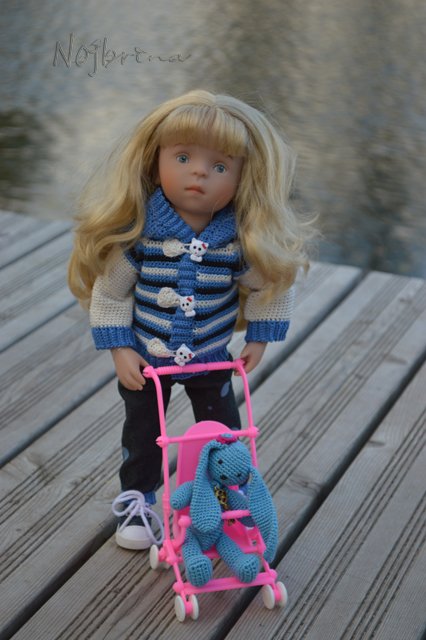 Прогулка с Жозефиной. Кукла minouche от Kathe Kruse