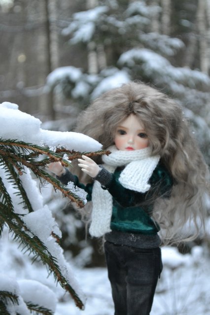 Прогулка по зимнему лесу — Куклы Fairyland (ФэйриЛэнд): BJD (БЖД) (фото 9)
