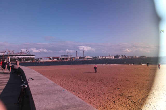 Парк 300-летия Петербурга. Летняя прогулка с Мишелем. Очень много фото