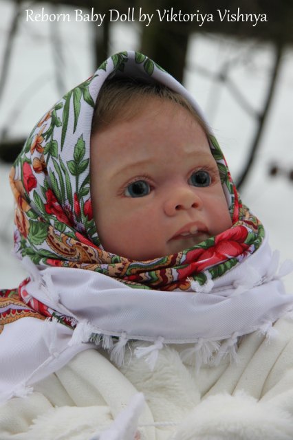 Настенька из сказки Морозко! Куколка реборн Виктории Вишни (фото 7)