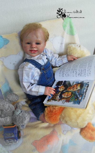 Улыбашка Сенечка, куклы реборн Ольги Коновниной