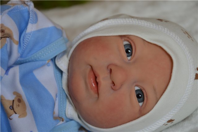 Малыш реборн с ямочкой — Куклы Реборн (Reborn): работы мастеров (фото 10)