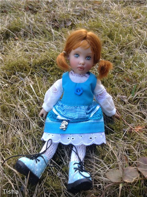 Моя новенькая Рыжулька Tulah от Helen Kish