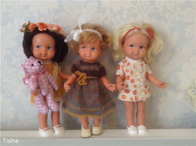 Мои винтажные Немочки ростом 23 см