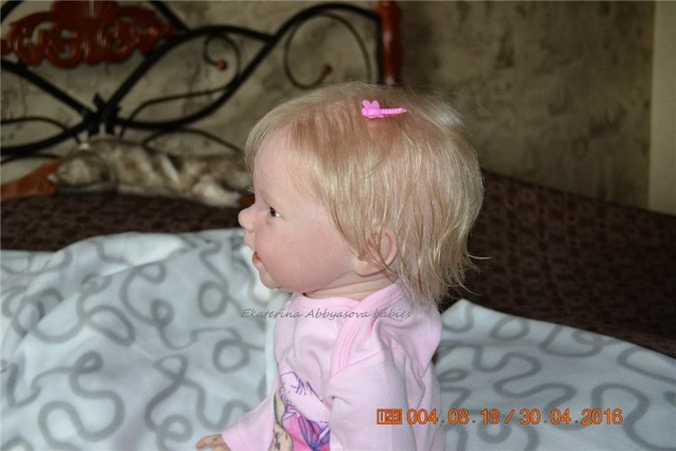 Малышка реборн Милана сегодня родилась (фото 6)