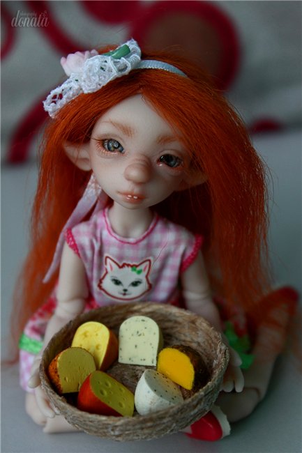 Зефирка Фиби. Авторская мышуля Лидии Снуль (фото 2)