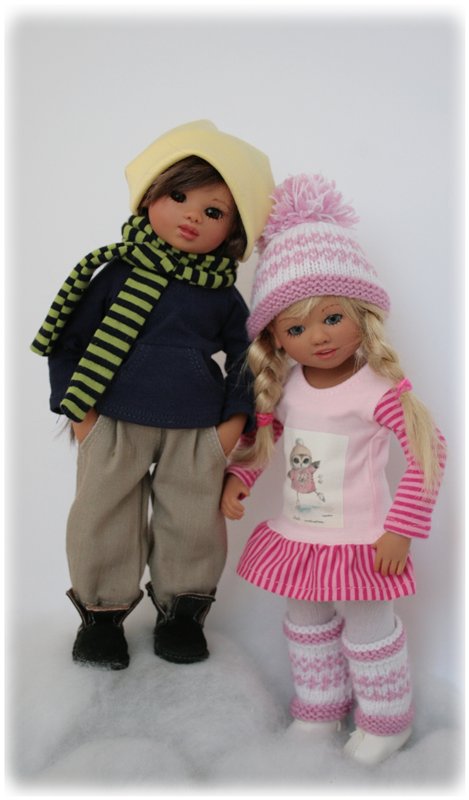 Коллекция одежды для куколок Gabriele Müller, Часть 3 - Зима-Осень