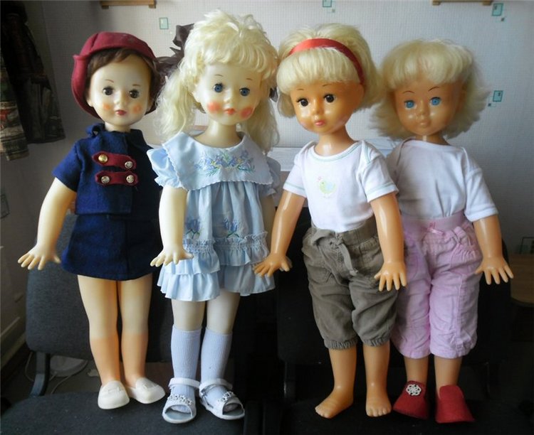 Детский Нино-сад — Советские винтажные куклы (СССР): Ленигрушка