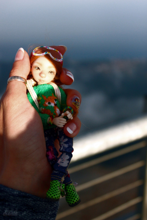 Как Фиби в отпуск съездила. Авторская бжд-мышка Лидии Снуль