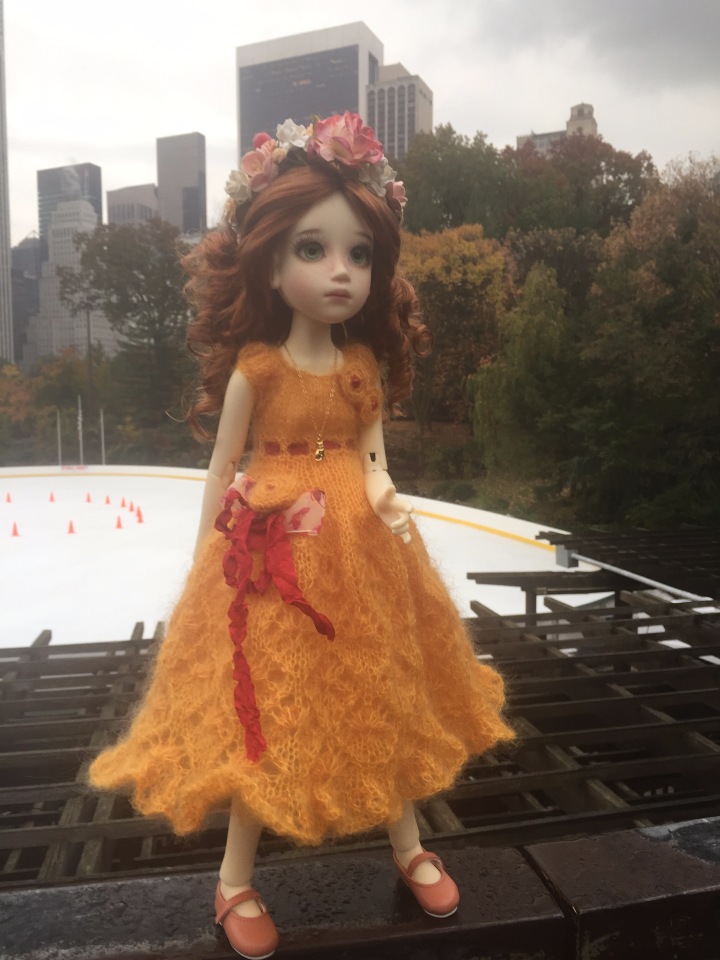 Луна гуляет в Центральном Парке в Манхаттане