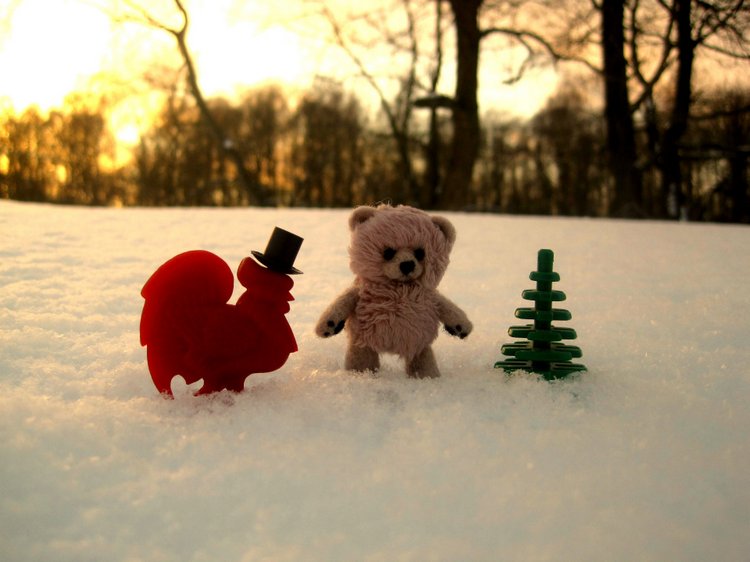 Мишкина зима! Авторский мишка Ольги Чернухо (фото 9)