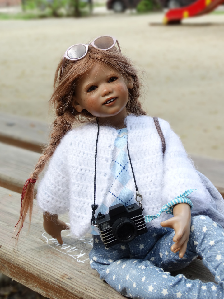 Девочки из разных эпох. Куклы Аннет Химштедт. Или с любимыми не расставайтесь (фото 3)