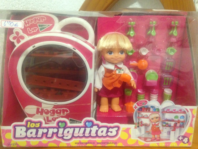 Моя новенькая малышка Barriguitas от Famosa