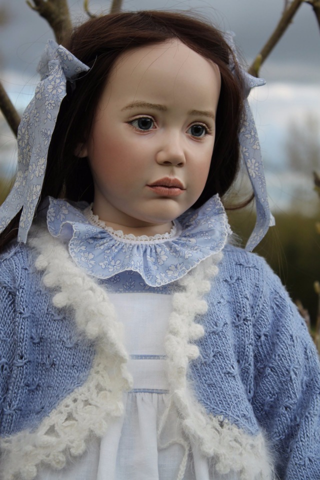 Процесс создания фарфоровых кукол - Джинн Гросс (Jeanne Gross). Часть Часть седьмая - Дети Цветов