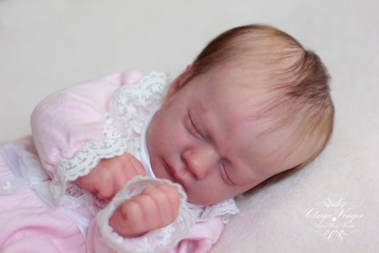 Моя кроха Эшли. Кукла реборн Олеси Венгер (фото 4)