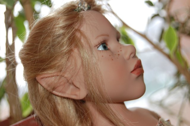 Коллекционная кукла Viola Arvensisc - эльф в мире людей (фото 2)