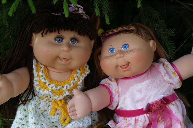 Капустная грядка отдыхает на даче. Cabbage Patch Kids (фото 10)