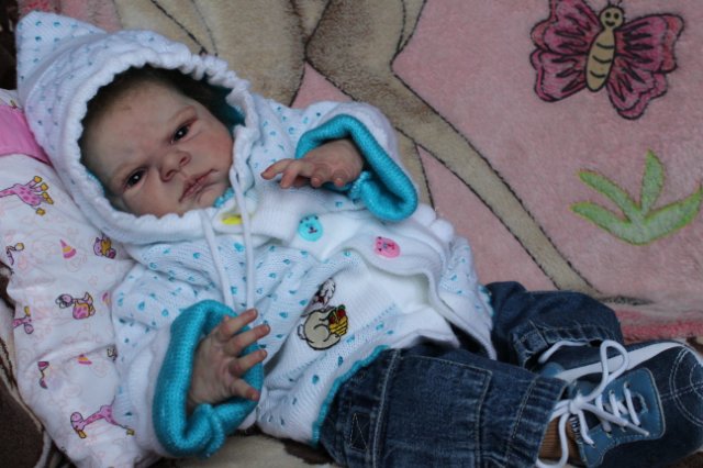 Серьезный малыш.Куклы реборн Преображенской Светланы | Бэйбики Серьезный малыш.Куклы реборн Преображенской Светланы (фото 8)