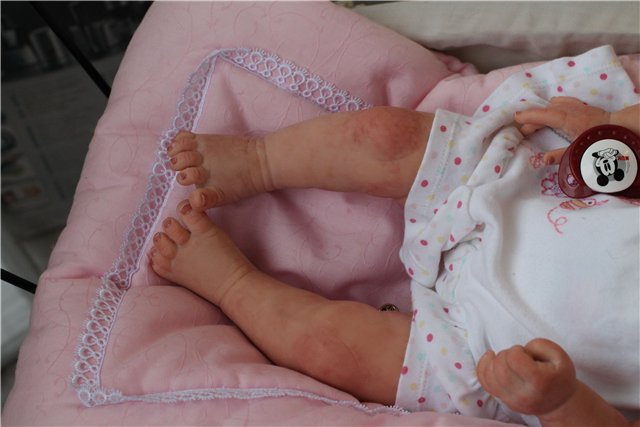 Кукла реборн Ланочка — Куклы Реборн (Reborn): работы мастеров (фото 2)